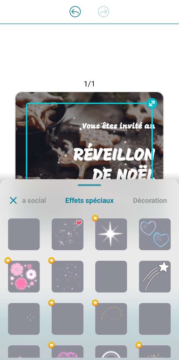 Promeo - ajouter effet