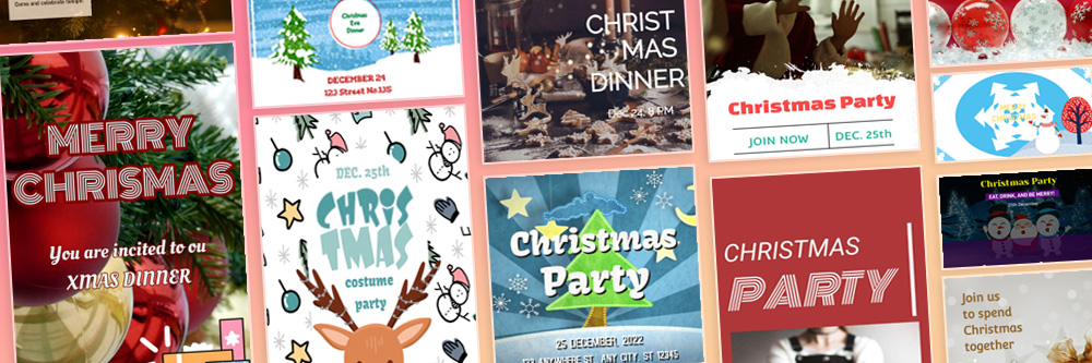 Les meilleurs modèles gratuits d'Invitation de Noël en 2025