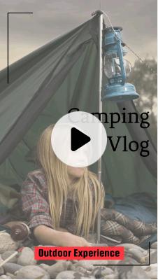Camping Vlog for outdoors