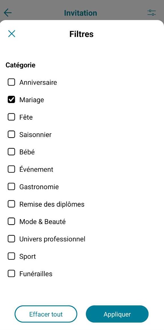 Promeo - choisir un modele