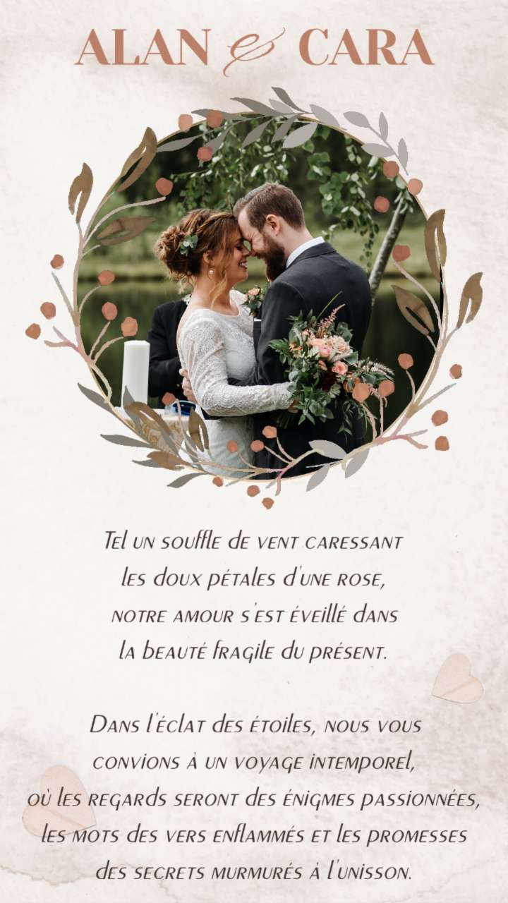 Meilleurs modèles d'invitation de mariage gratuits