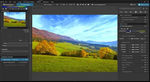 DxO PhotoLab - Fotobearbeitungsprogramm für RAW-Fotos