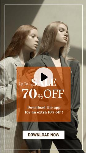 Fashion Sale Template - Best for Clothing Shop Discount Sales