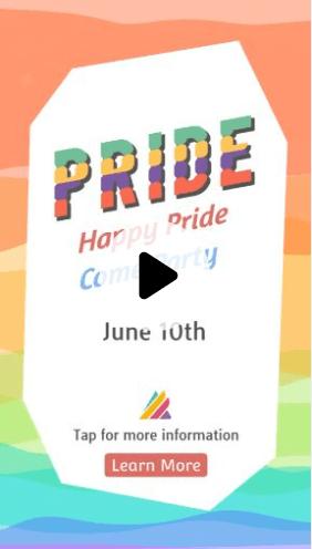 Pride Template - Best for Pride Parties