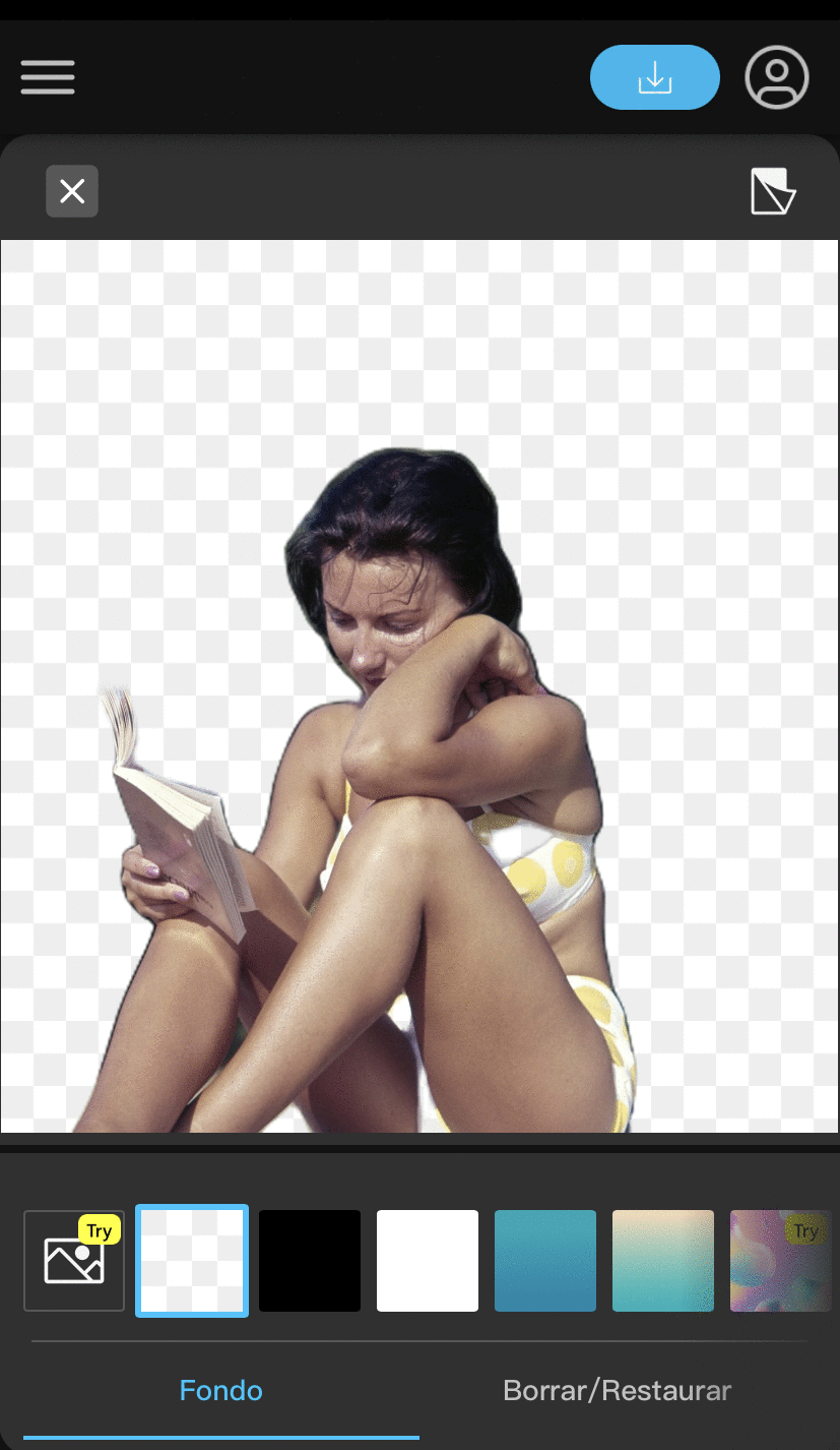 myedit - Cómo borrar el fondo de una foto online