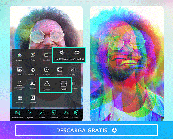 Usa el mejor editor app de foto, PhotoDirector
