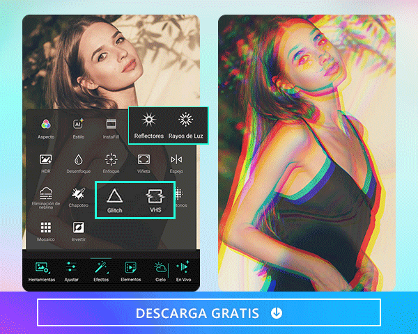 Usa el mejor editor app de foto, PhotoDirector