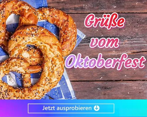 Grüße vom Oktoberfest