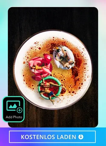 Erstelle kreative Oktoberfest-Fotomontagen