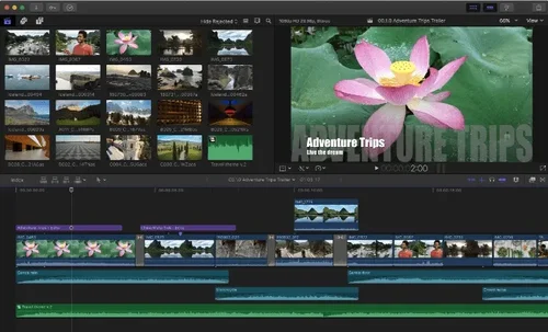 Final Cut Pro Interface