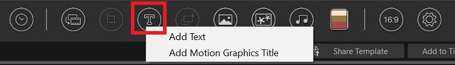 PowerDirector Business - Add Text/Motion Graphics Title