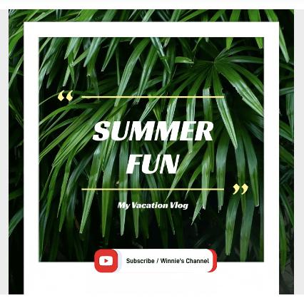 Summer Fun Vlog Template - Best for Summer 