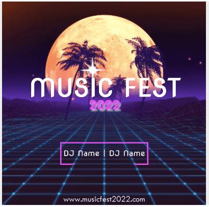 Music Fest Template - Best for Music