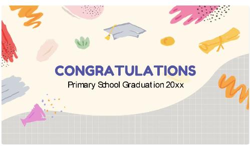 Congratulations Template - Best for a Congratulatory Outro 