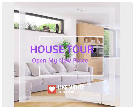 House Tour Template - Best for Interior Design 