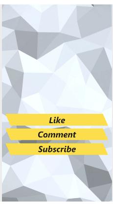 Like Comment Subscribe Template - Best Classy Outro Template 