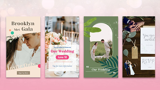 La mejor aplicación con plantillas para invitaciones de boda