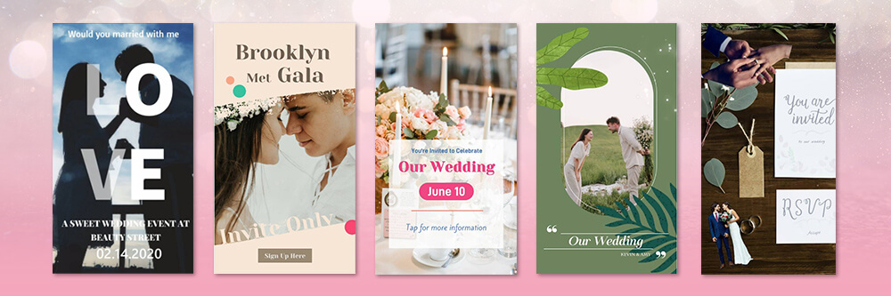 Las mejores aplicaciones con plantillas para invitaciones de boda
