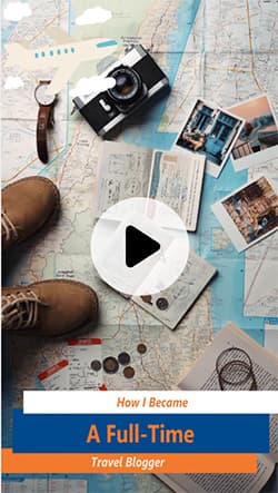 Become a Travel Blogger Template - Best for Aspiring Travel Bloggers 
