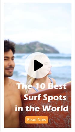 Let's Surf Template - Best for 10 Top Spots 