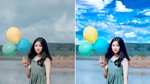 6款免費換天空背景App推薦，一鍵秒將陰天變成晴空或極光等夢幻背景