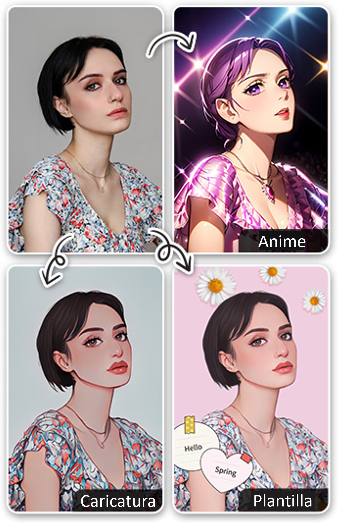 Convertir tus fotos en caricaturas con PhotoDirector