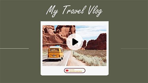 Travel Vlog Template - Best for Travel Videographers