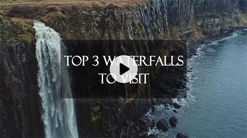 Waterfalls Template - Best for Outdoorsy Companies