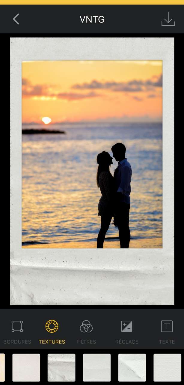 VNTG - Application Polaroid'