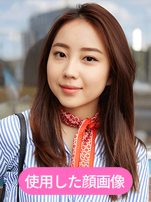 PhotoDirector アートアバターサンプル