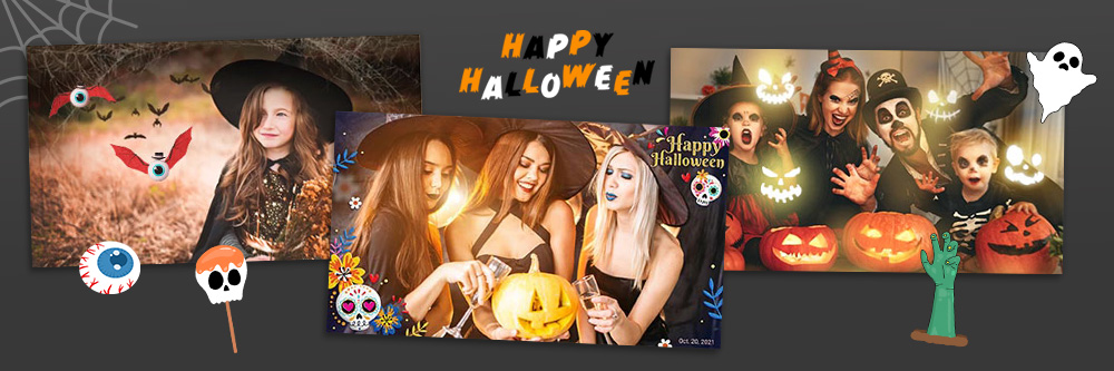 2025萬聖節圖案免費下載,可愛Q版南瓜、蝙蝠和幽靈圖案素材