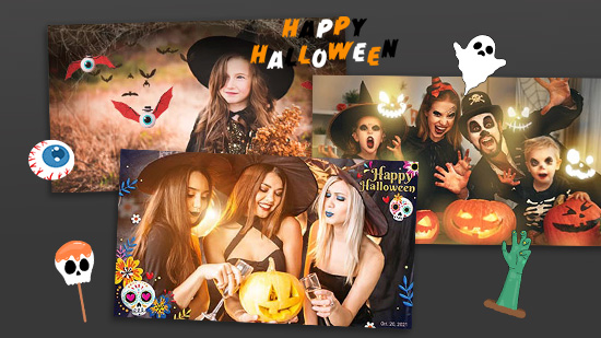 2025 萬聖節圖案免費下載，可愛Q版南瓜/蝙蝠/幽靈圖案素材