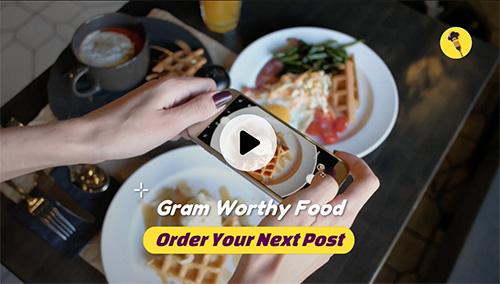 Gram Worthy Food Template - Best for Food Delivery