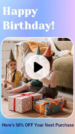 Happy Birthday Template - Best for Birthday Coupons