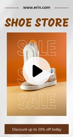 Shoe Store Sale Template - Best for Shoe Store Coupons 
