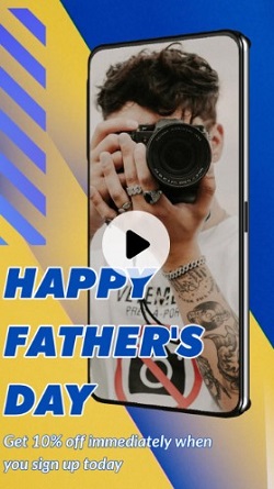 Fathers Day Sale Template - Best for Fathers Day Coupons 
