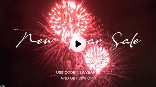 New Years Sale Template - Best for New Years Coupons 
