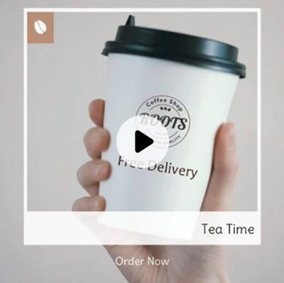 Free Coffee Delivery Template - Best for Coffee Shop Coupons 