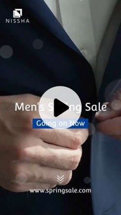 Men's Spring Sale Template - Best for Men’s Clothing Coupons 