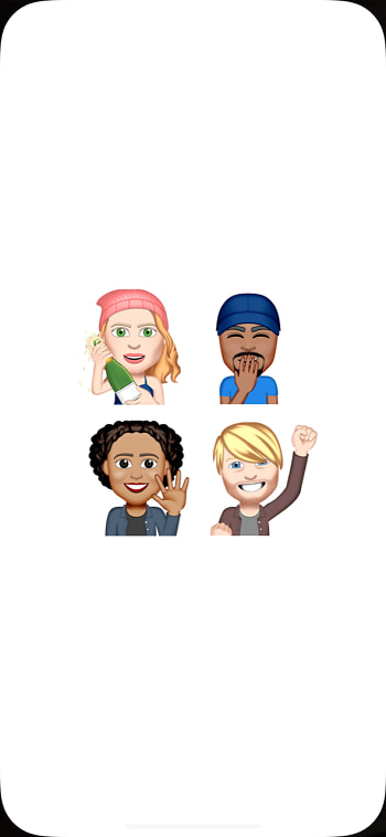 Emoji Me Sticker Maker Interface