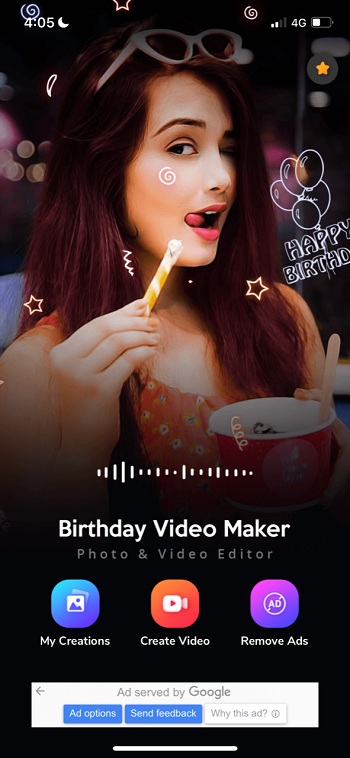 Birthday Video Maker-status