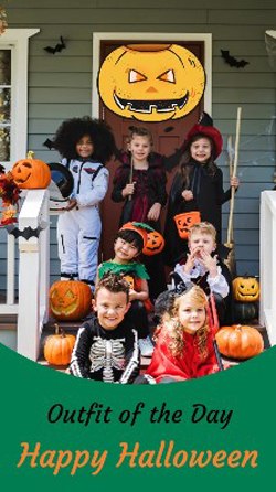 Halloween Static Image - Best for Halloween Family Parties 