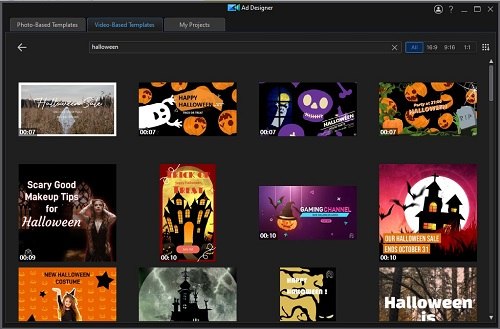 PowerDirector Business - Halloween Template