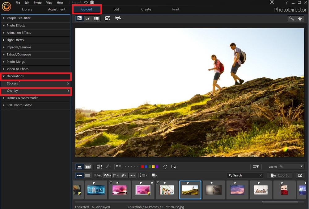PhotoDirector - Decorations