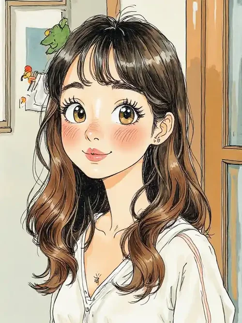 写真をイラスト化 スタイル:線画