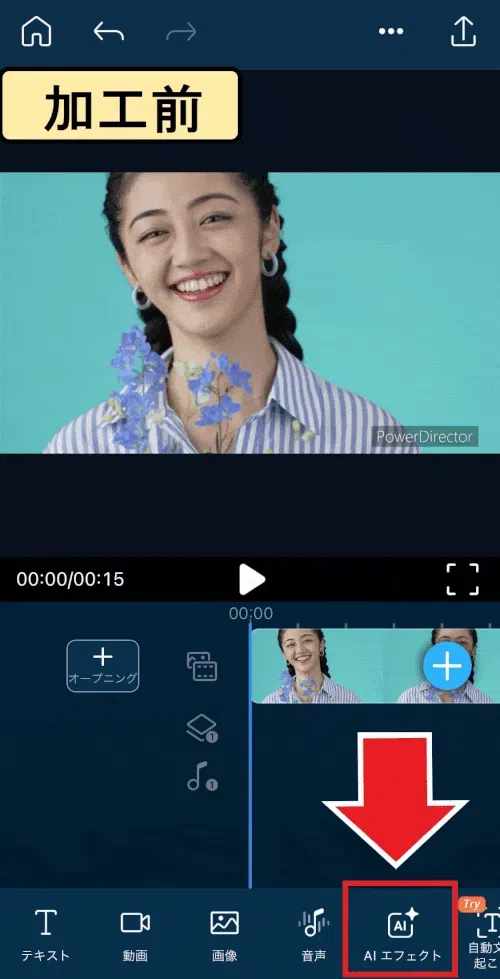 PowerDirector AIアート サンプル1