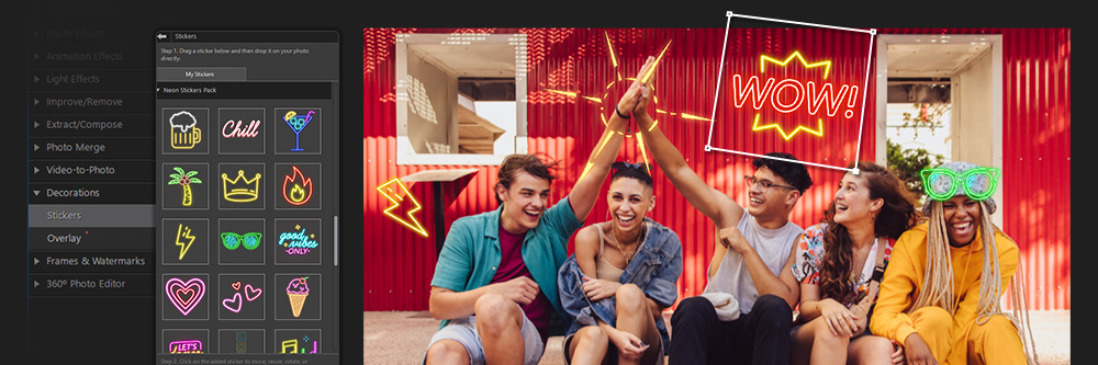 Best Software To Add Stickers to Photos