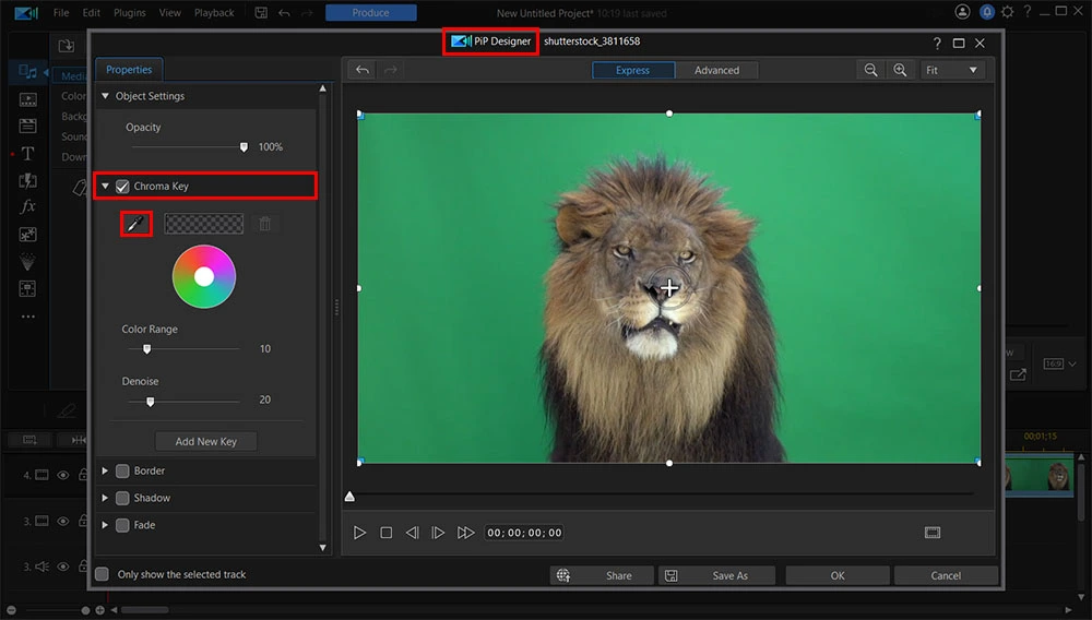 PowerDirector - PiP Designer