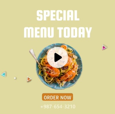 Special Menu Today - Best to Promote a Special 