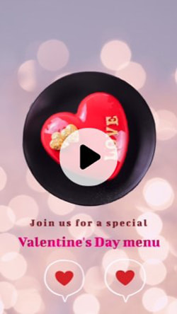 Valentine’s Day Meal Template - Best for Valentine's Menus